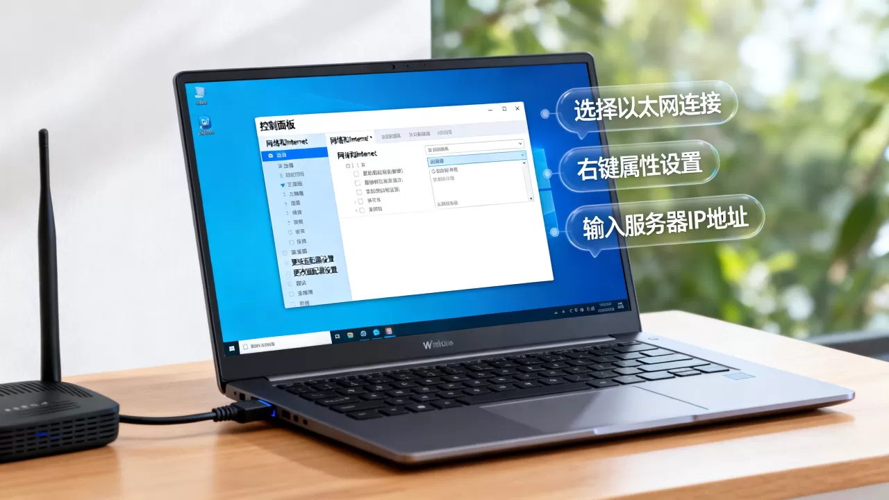 win10如何设置访问网络服务器?,win10网络访问设置? win10如何设置访问网络服务器?,win10网络访问设置?