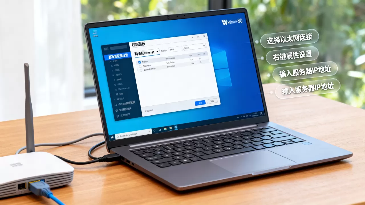 win10如何设置访问网络服务器?,win10网络访问设置? win10如何设置访问网络服务器?,win10网络访问设置?