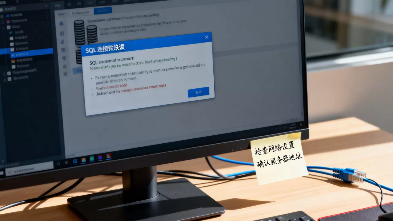 SQL无法连接到服务器失败怎么办,数据库连接失败原因排查? SQL无法连接到服务器失败怎么办,数据库连接失败原因排查?