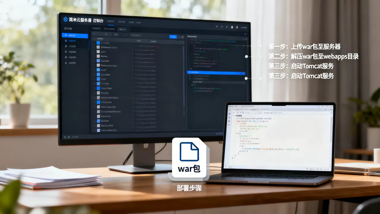 简米云服务器上怎么部署war包?,具体步骤有哪些? 简米云服务器上怎么部署war包?,具体步骤有哪些?