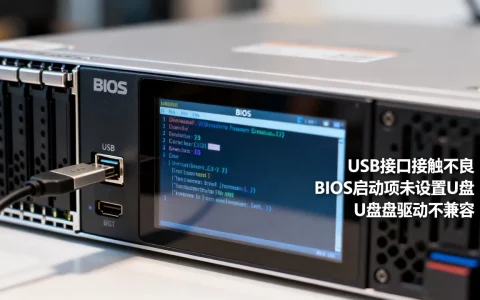 服务器进不了U盘启动怎么办，常见原因有哪些？