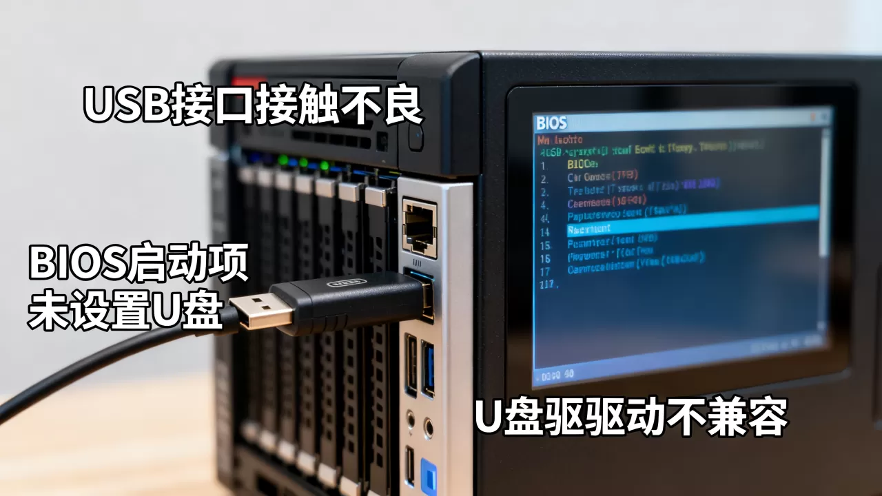 服务器进不了U盘启动怎么办,常见原因有哪些? 服务器进不了U盘启动怎么办,常见原因有哪些?