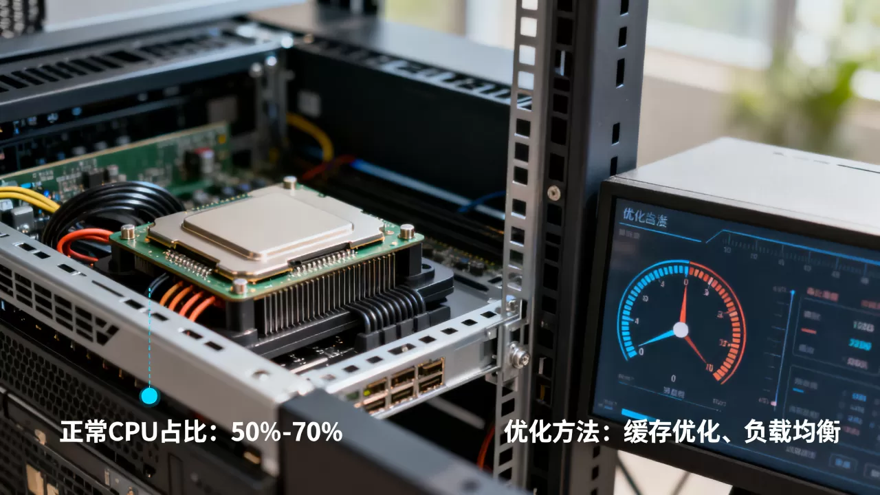 网站服务器CPU占比多少才正常,怎么优化降低负载 网站服务器CPU占比多少才正常,怎么优化降低负载