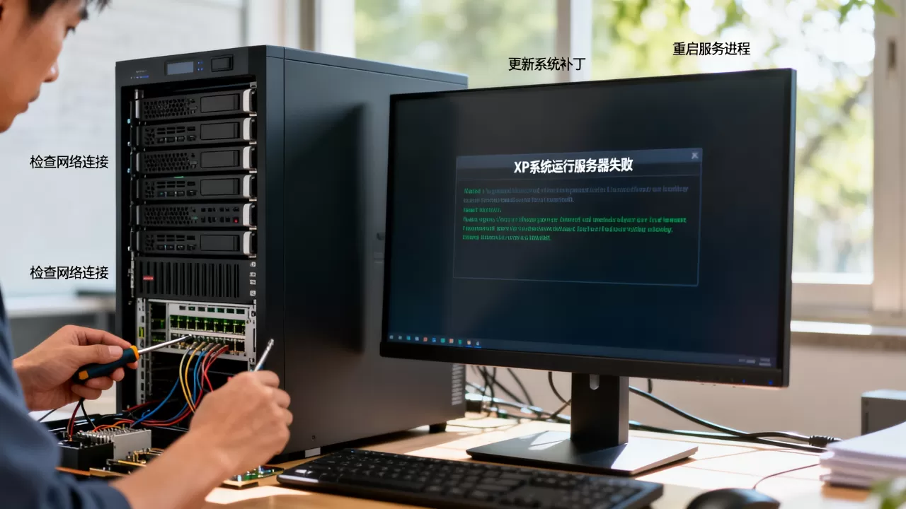 XP系统运行服务器失败是怎么回事,怎么解决 XP系统运行服务器失败是怎么回事,怎么解决