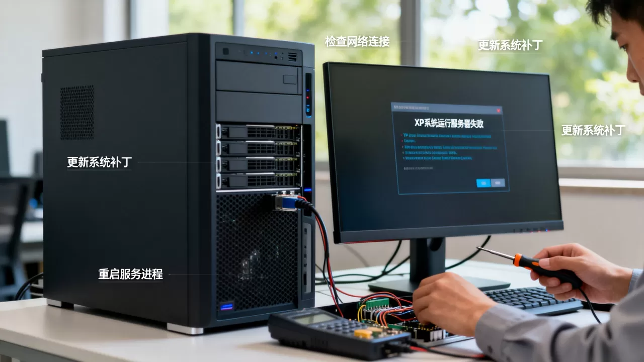 XP系统运行服务器失败是怎么回事,怎么解决 XP系统运行服务器失败是怎么回事,怎么解决