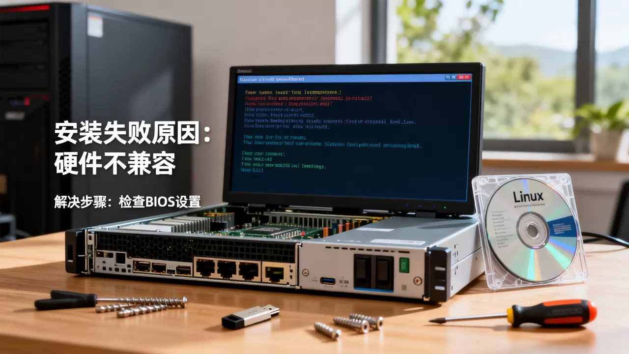 服务器Linux系统为何安装失败,安装报错怎么解决 服务器Linux系统为何安装失败,安装报错怎么解决