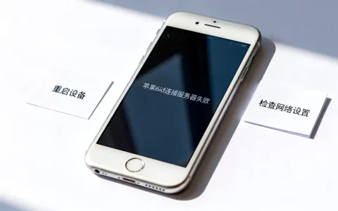 苹果6id连接服务器失败怎么办，是什么原因？