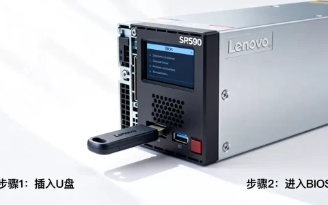 联想服务器SR590怎么用U盘启动，BIOS设置步骤是什么
