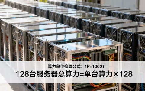 128台算力服务器是多少P，算力单位如何换算？