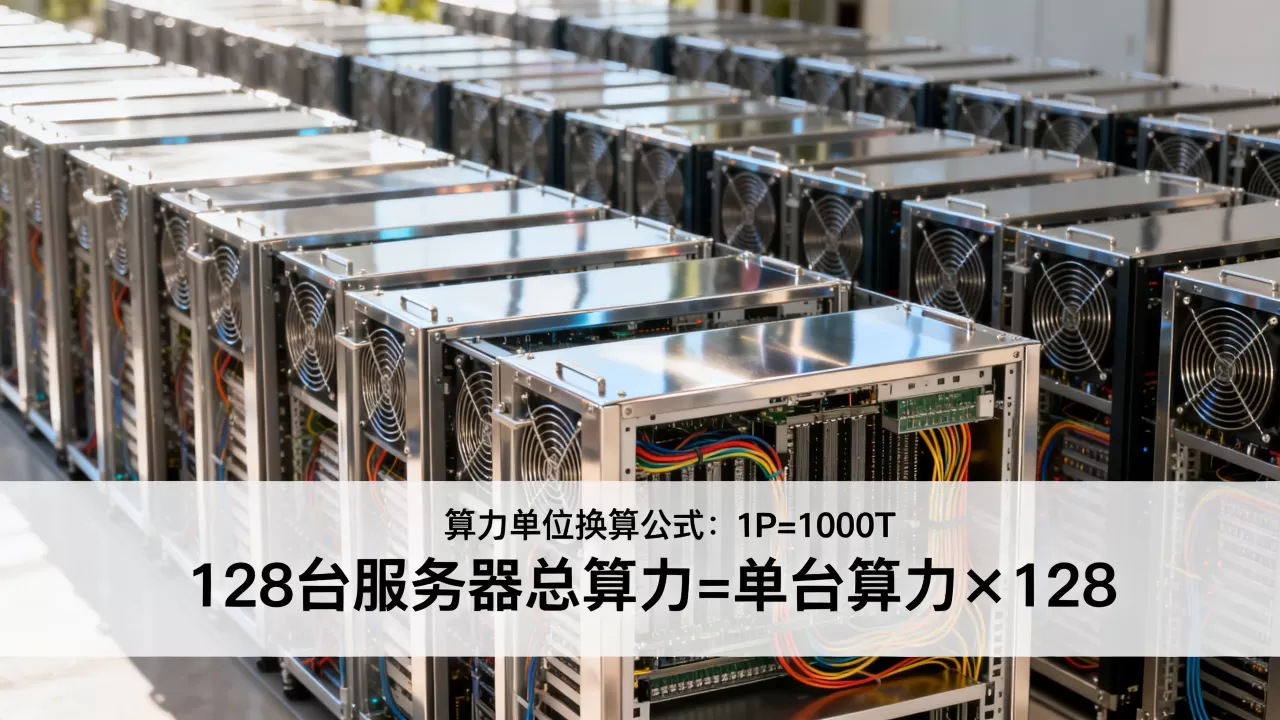 128台算力服务器是多少P,算力单位如何换算? 128台算力服务器是多少P,算力单位如何换算?
