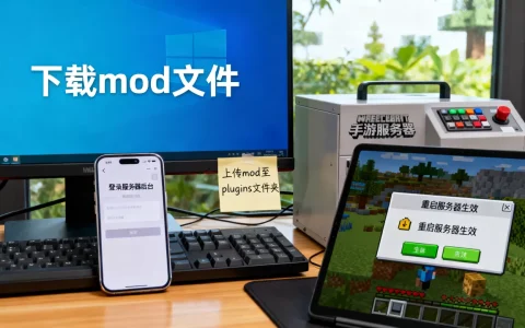 我的世界手游租服务器怎么装mod，具体步骤有哪些