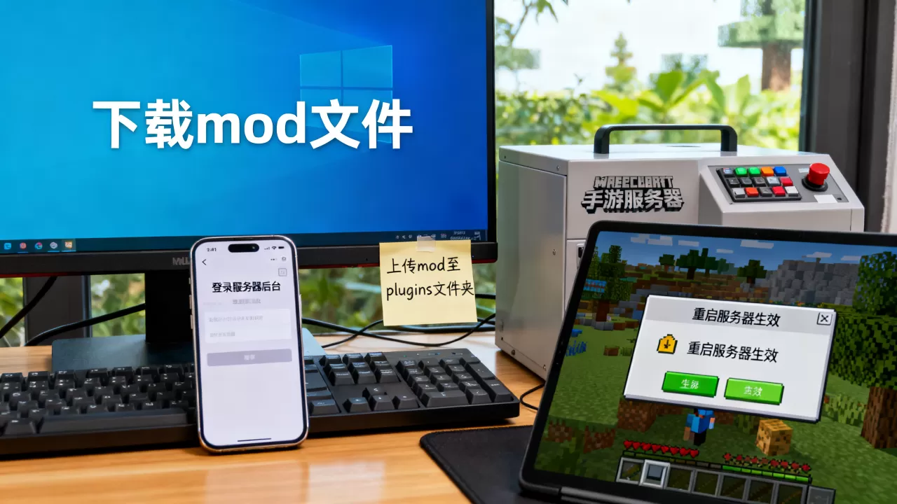 我的世界手游租服务器怎么装mod,具体步骤有哪些 我的世界手游租服务器怎么装mod,具体步骤有哪些