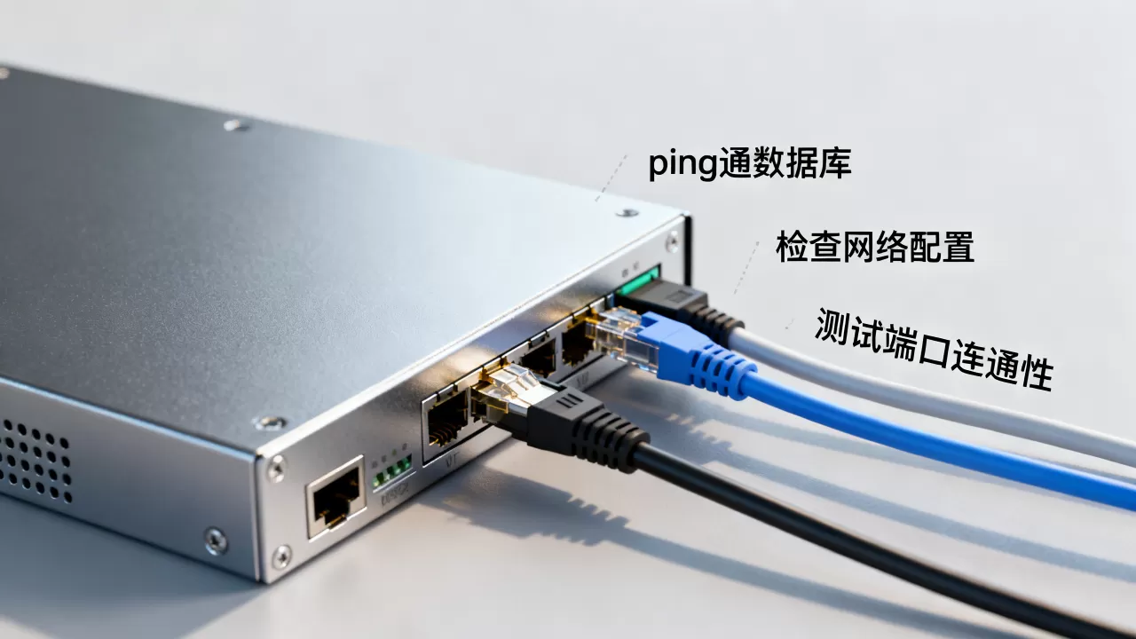 应用服务器如何ping通数据库,数据库连接不上怎么办? 应用服务器如何ping通数据库,数据库连接不上怎么办?