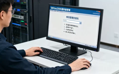 win2008服务器管理员密码怎么修改？，具体步骤是什么？
