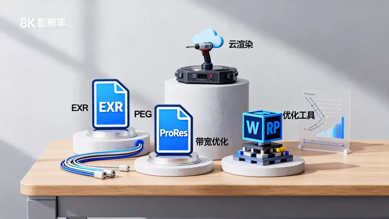 影视渲染交付格式与带宽有何关联,如何优化? 影视渲染交付格式与带宽有何关联,如何优化?