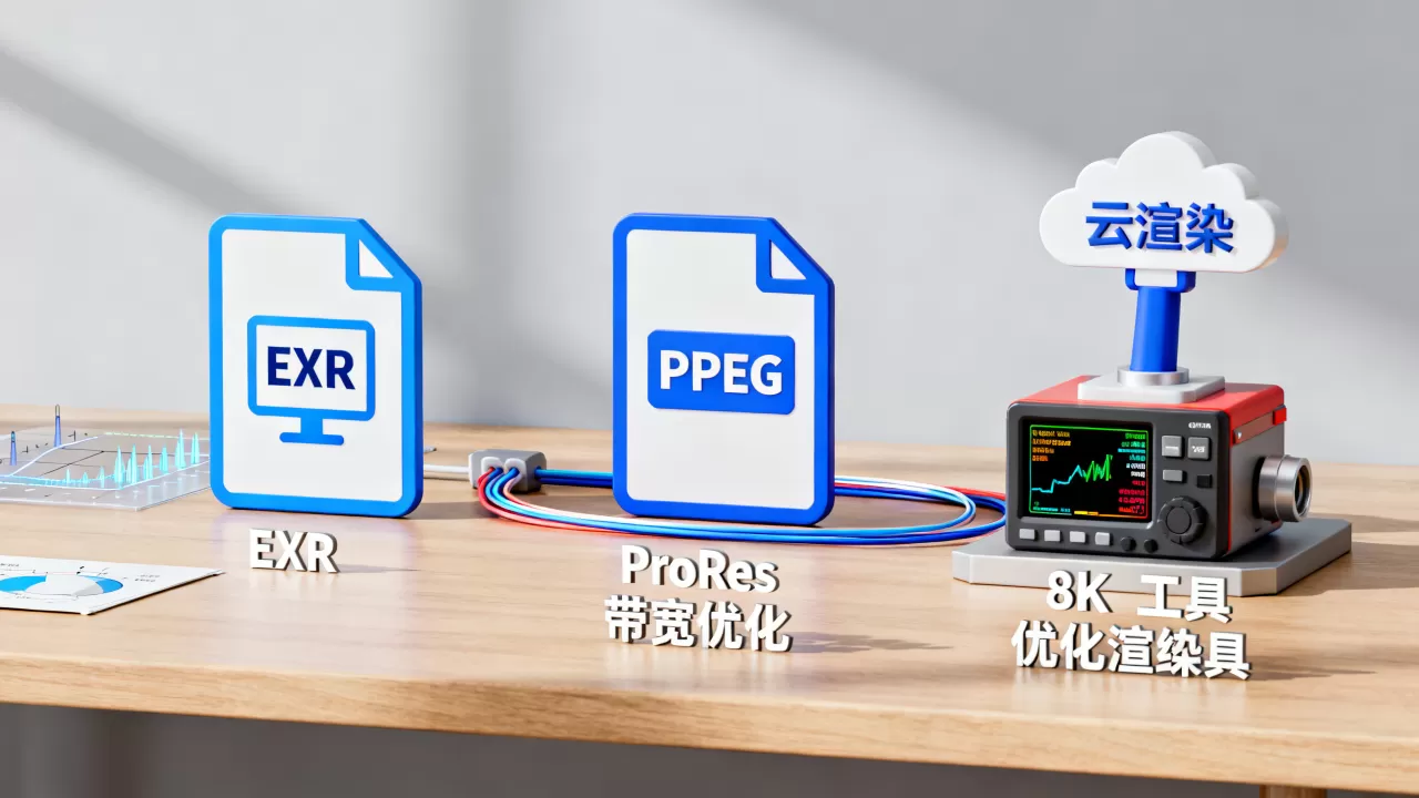 影视渲染交付格式与带宽有何关联,如何优化? 影视渲染交付格式与带宽有何关联,如何优化?