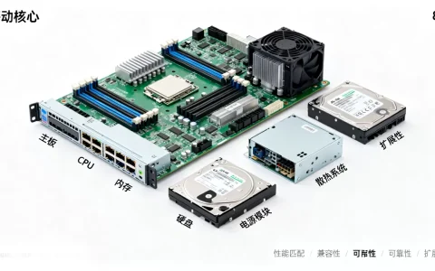 移动核心服务器有哪些组成部件，选购时注意什么？