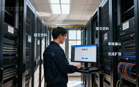 武汉大宽带服务器租用后如何申请扩容？,扩容流程有哪些