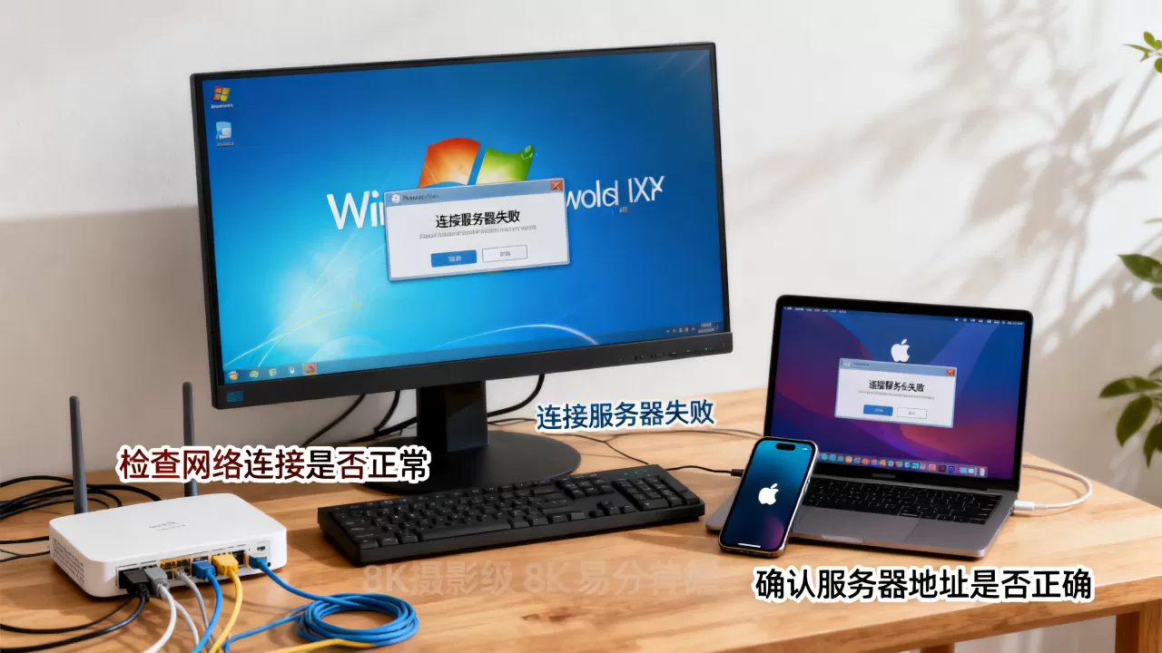 xp与苹果连接服务器失败如何解决,是什么原因导致的 xp与苹果连接服务器失败如何解决,是什么原因导致的