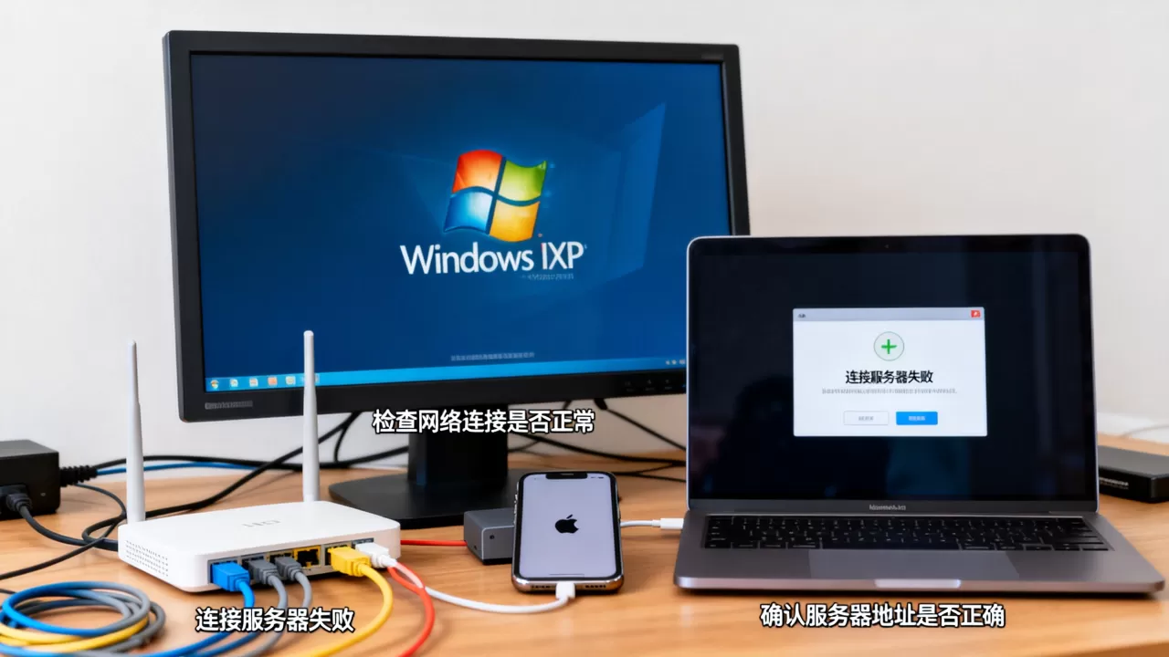 xp与苹果连接服务器失败如何解决,是什么原因导致的 xp与苹果连接服务器失败如何解决,是什么原因导致的