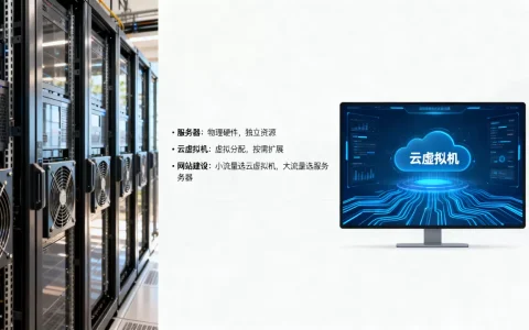 云虚拟机和服务器有什么区别？,哪个更适合网站建设？