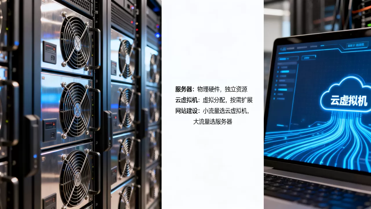 云虚拟机和服务器有什么区别?,哪个更适合网站建设? 云虚拟机和服务器有什么区别?,哪个更适合网站建设?