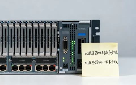 ec服务器v4到底多少钱，ec服务器v4一年多少钱？