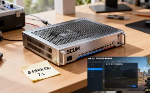 SCUM服务器多少天刷新一次，怎么查看刷新时间？
