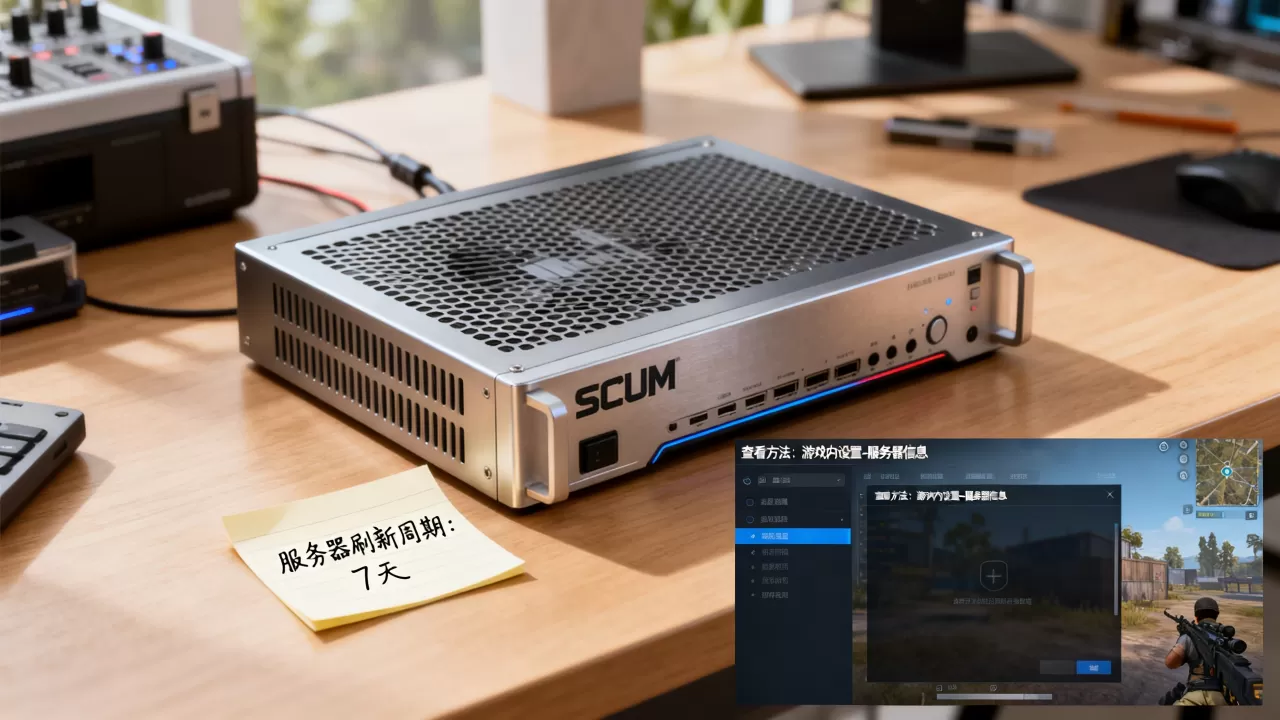 SCUM服务器多少天刷新一次,怎么查看刷新时间? SCUM服务器多少天刷新一次,怎么查看刷新时间?