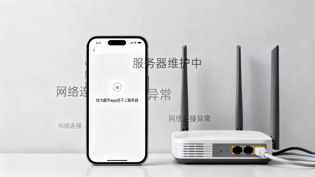 佳为超市app连不上服务器怎么办,原因是什么? 佳为超市app连不上服务器怎么办,原因是什么?