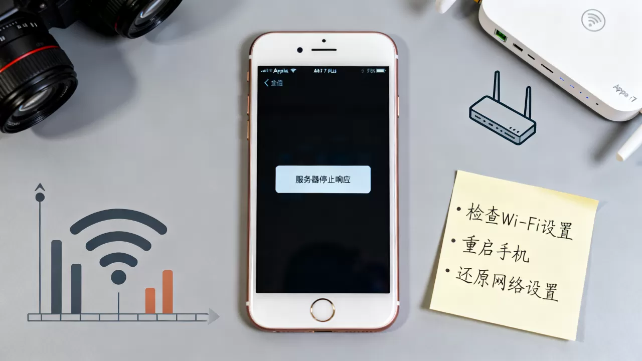 苹果7plus服务器停止响应怎么办?,苹果手机网络连接失败解决技巧 苹果7plus服务器停止响应怎么办?,苹果手机网络连接失败解决技巧