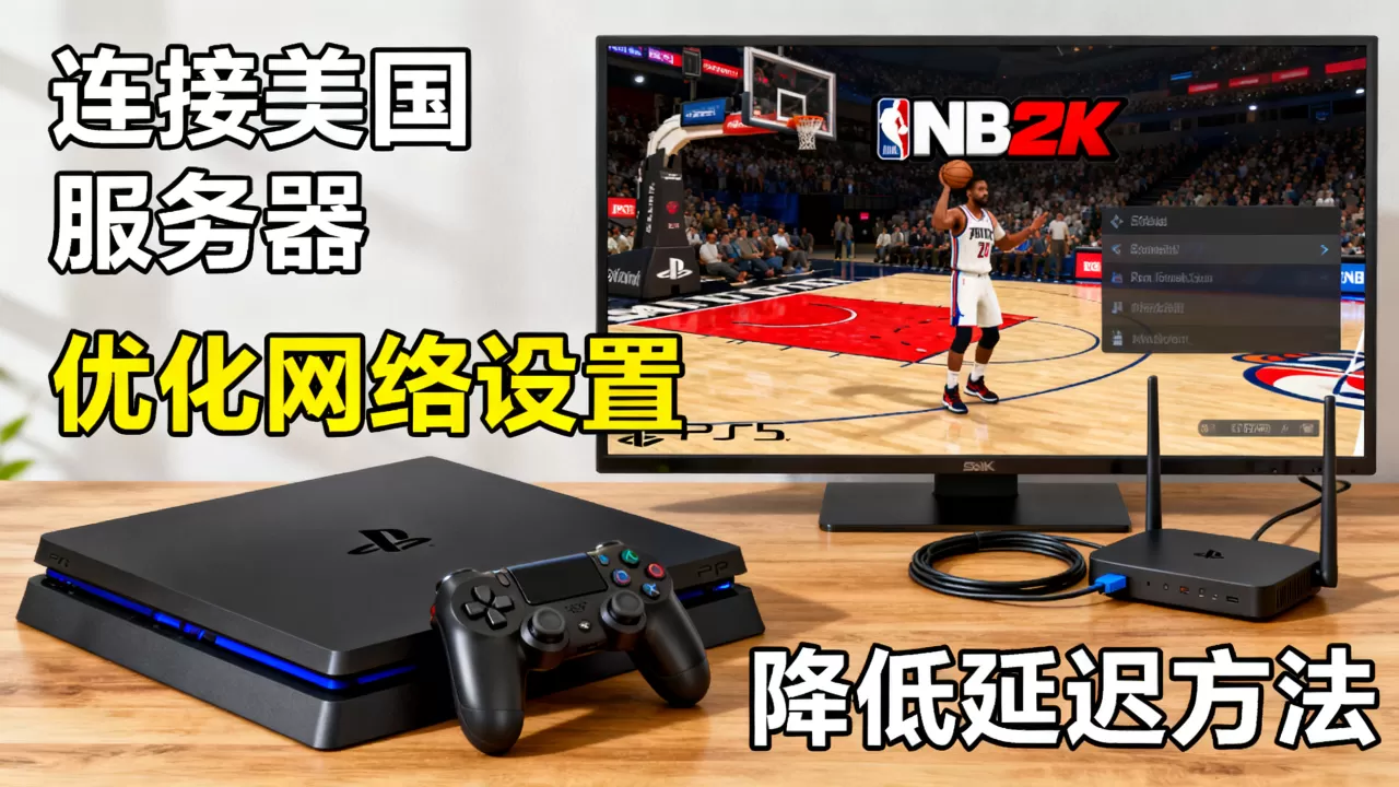 PS4上NBA2K怎么玩美国服务器,延迟高怎么办? PS4上NBA2K怎么玩美国服务器,延迟高怎么办?