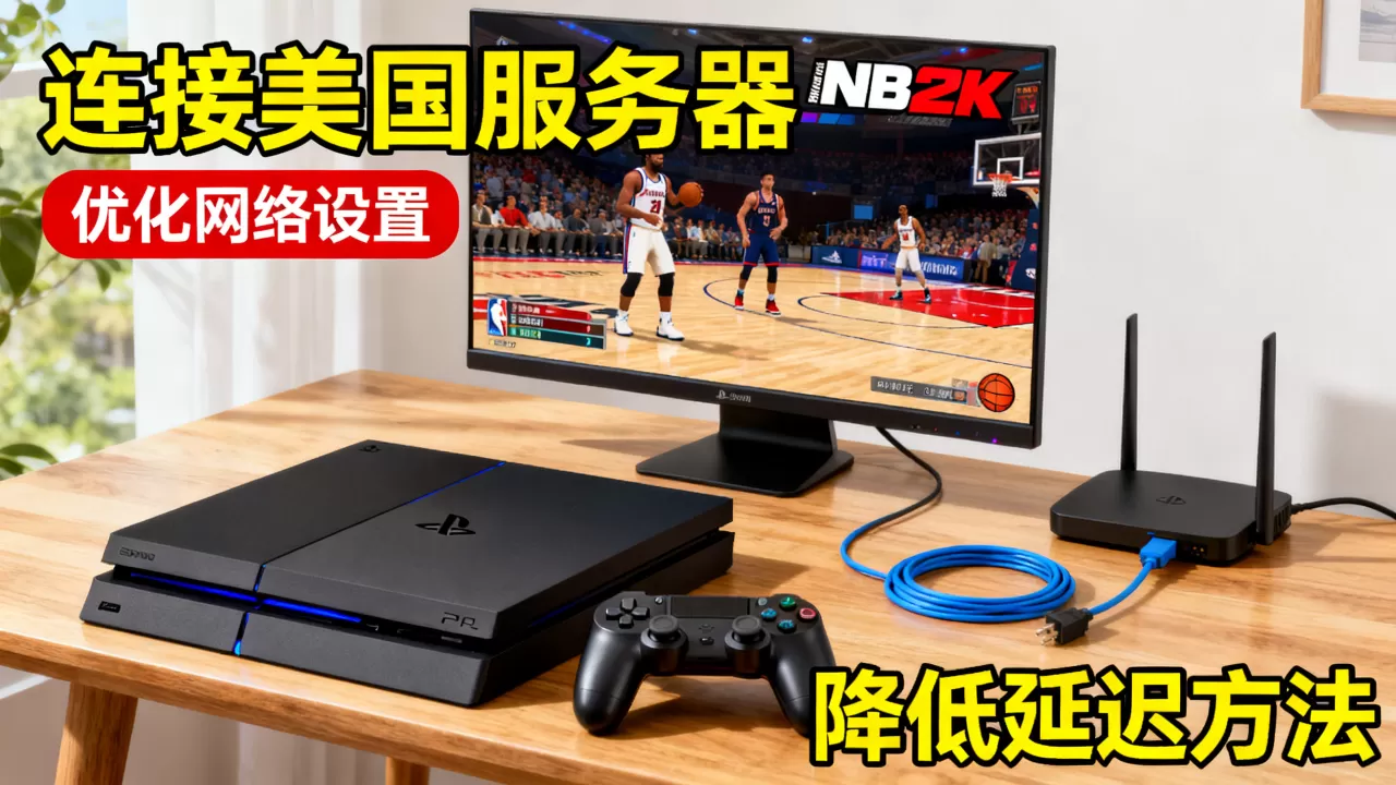 PS4上NBA2K怎么玩美国服务器,延迟高怎么办? PS4上NBA2K怎么玩美国服务器,延迟高怎么办?