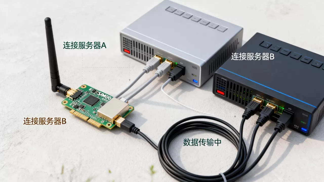 sim900怎么同时连两个服务器,怎么实现 sim900怎么同时连两个服务器,怎么实现