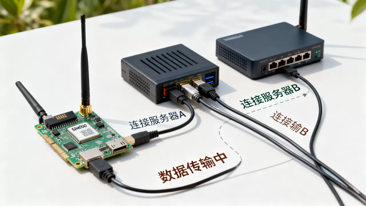 sim900怎么同时连两个服务器,怎么实现 sim900怎么同时连两个服务器,怎么实现