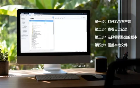 SVN服务器文件覆盖本地修改，怎么恢复？找回被覆盖文件的操作步骤