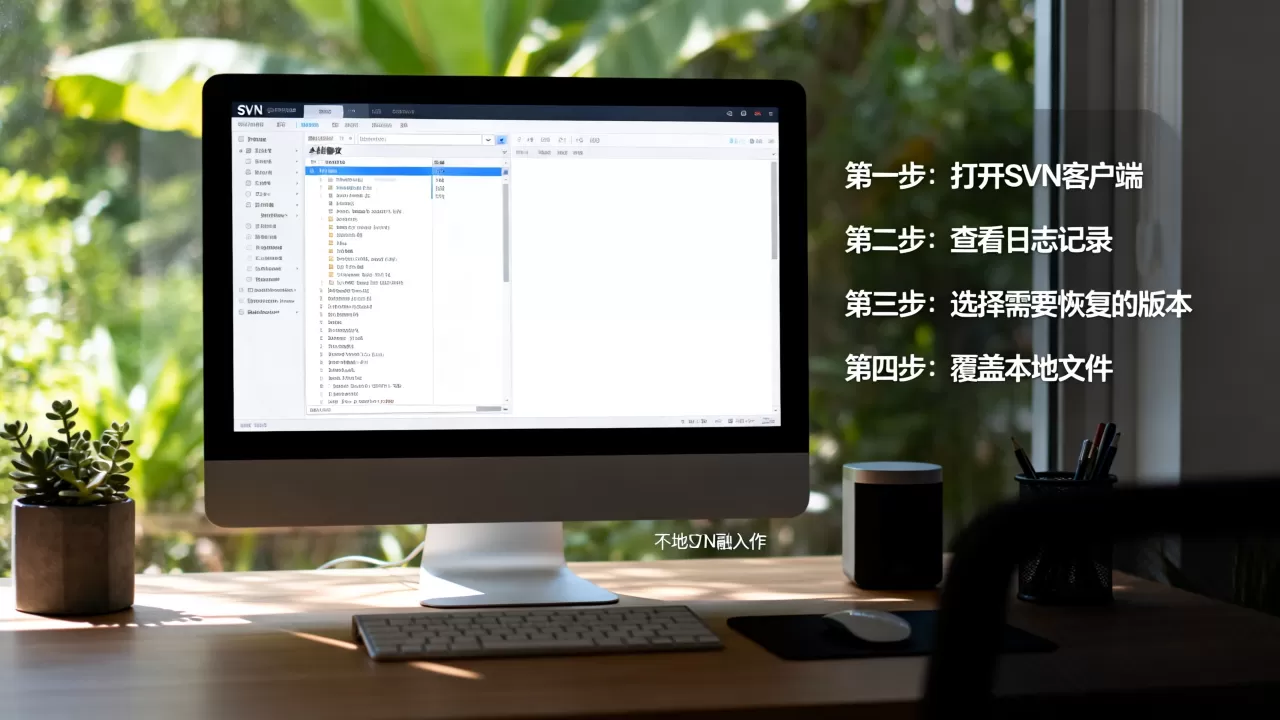 SVN服务器文件覆盖本地修改,怎么恢复?找回被覆盖文件的操作步骤 SVN服务器文件覆盖本地修改,怎么恢复?找回被覆盖文件的操作步骤