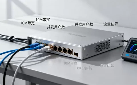 服务器带宽10m能支持多少人访问，怎么估算够不够用？