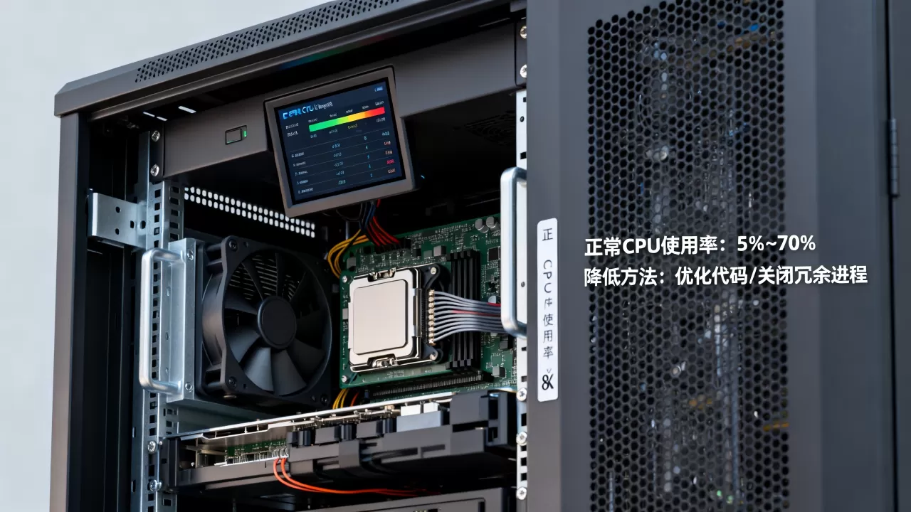 服务器CPU使用率多少才正常?,如何降低CPU占用? 服务器CPU使用率多少才正常?,如何降低CPU占用?