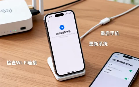 iPhone连不上服务器咋办？，苹果手机连不上服务器怎么解决