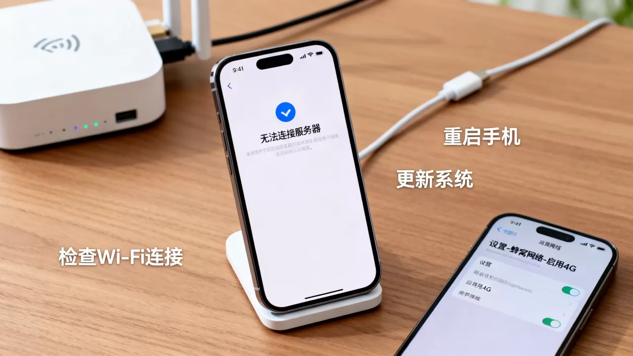 iPhone连不上服务器咋办?,苹果手机连不上服务器怎么解决 iPhone连不上服务器咋办?,苹果手机连不上服务器怎么解决