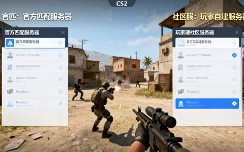 CS2官匹和社区服务器怎么选，有什么区别？