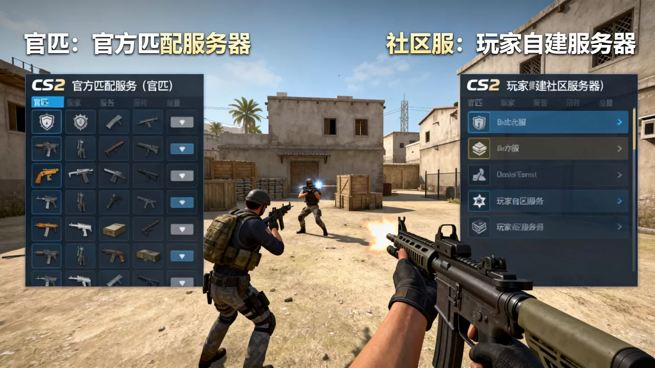 CS2官匹和社区服务器怎么选,有什么区别? CS2官匹和社区服务器怎么选,有什么区别?