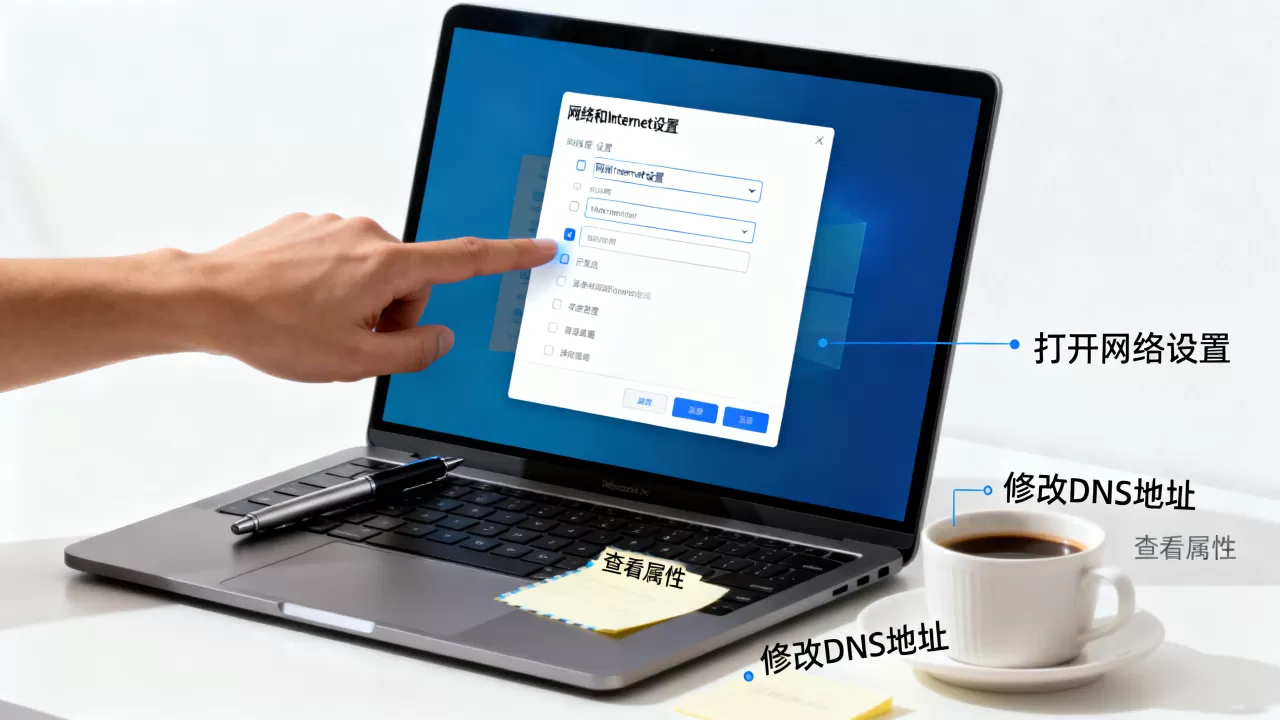 笔记本DNS服务器地址怎么查,设置方法是什么 笔记本DNS服务器地址怎么查,设置方法是什么