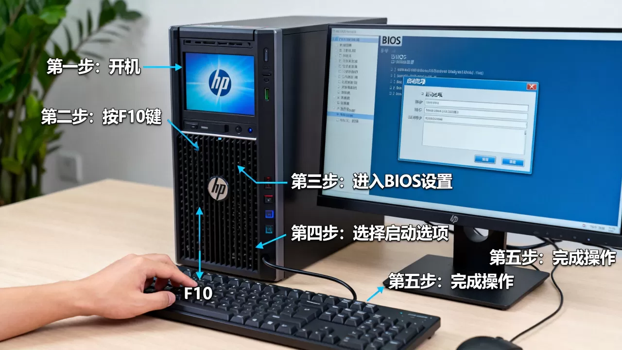 惠普服务器进不了F10怎么办,详细操作步骤教程 惠普服务器进不了F10怎么办,详细操作步骤教程