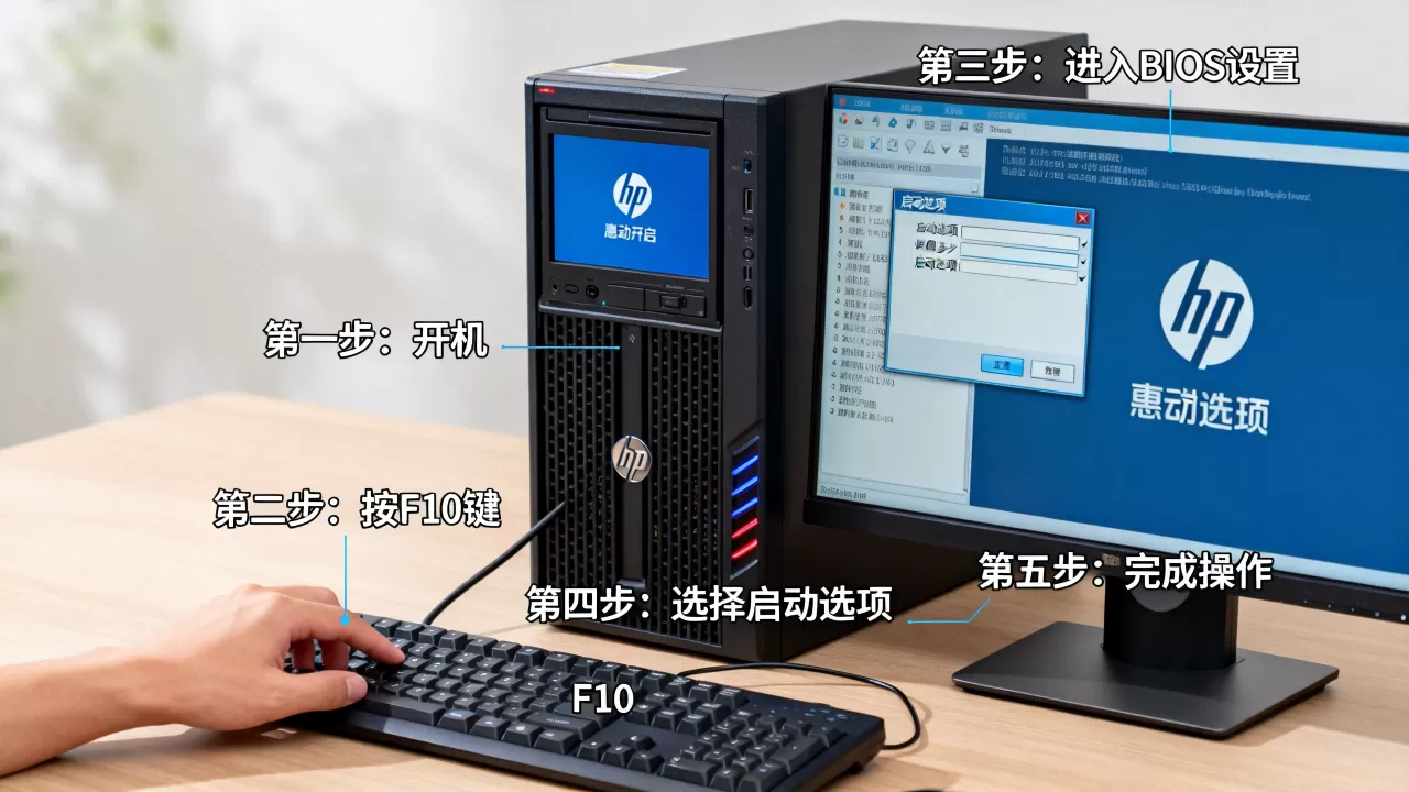 惠普服务器进不了F10怎么办,详细操作步骤教程 惠普服务器进不了F10怎么办,详细操作步骤教程