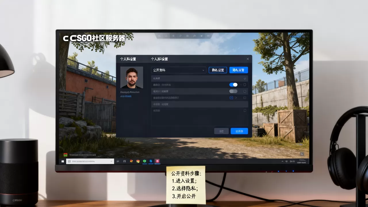 csgo社区服务器如何公开个人资料,怎么设置? csgo社区服务器如何公开个人资料,怎么设置?