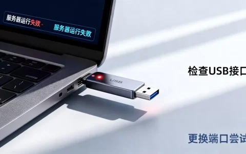 电脑U盘显示服务器运行失败怎么办，U盘无法识别怎么解决？