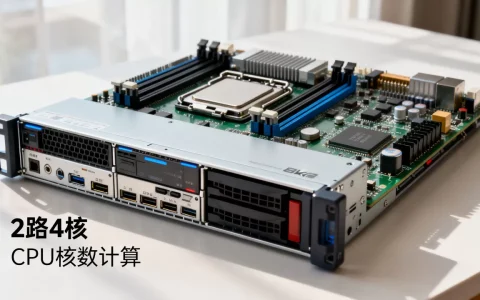 2路4核服务器到底是几个CPU，服务器CPU核数怎么计算？