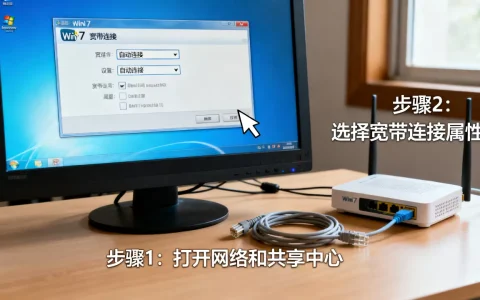 win7怎么自动连接宽带？，宽带连接服务器怎么设置？